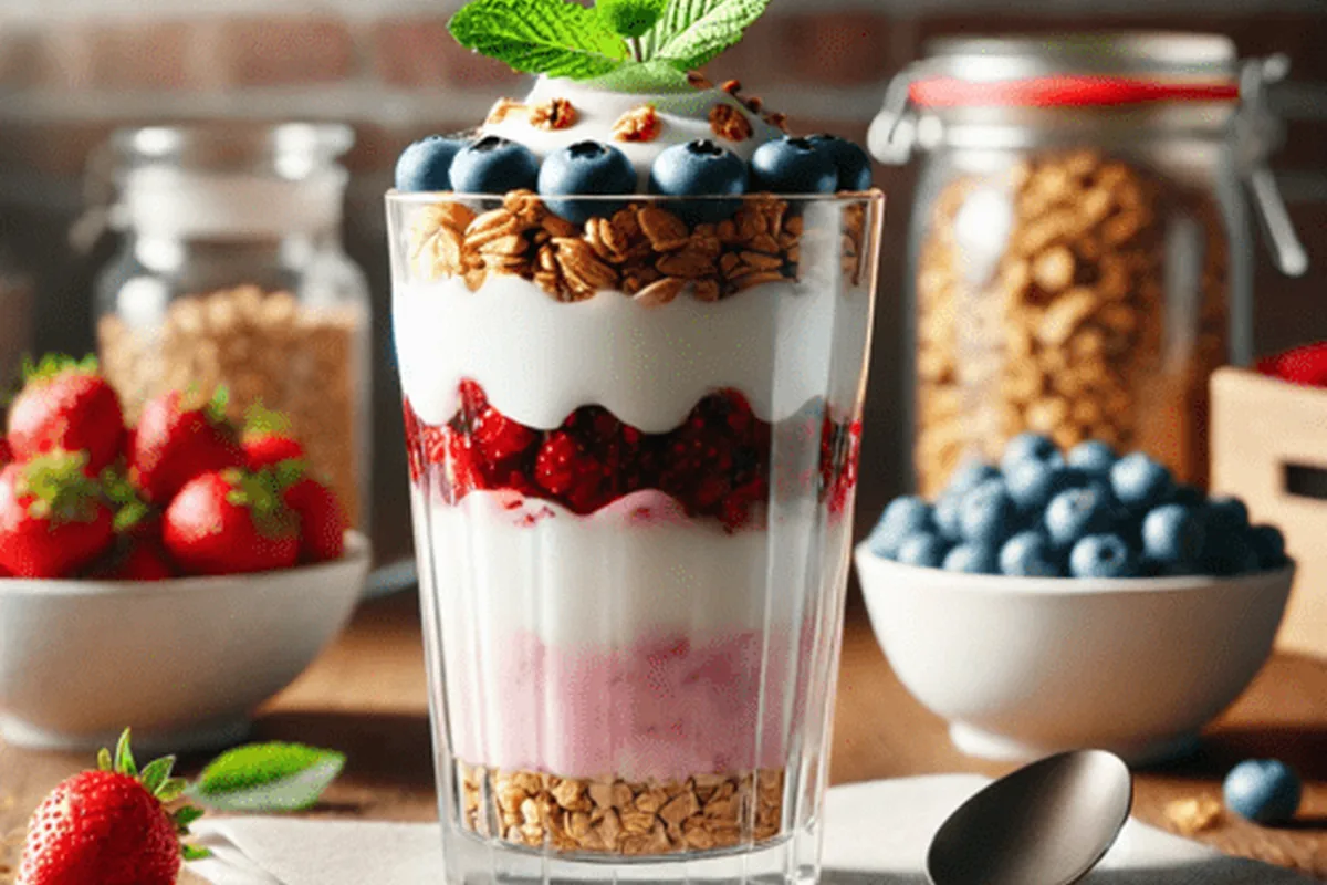 Berry Yogurt Cooler Parfaits