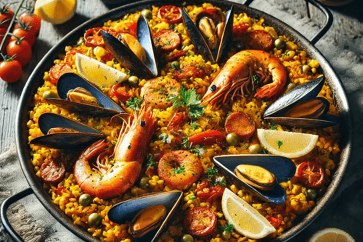 Camp Paella-Style Rice
