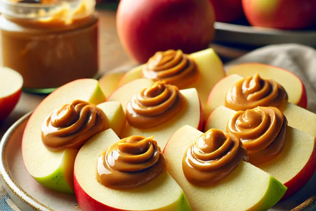 Peanut Butter Apple Tortilla Wraps